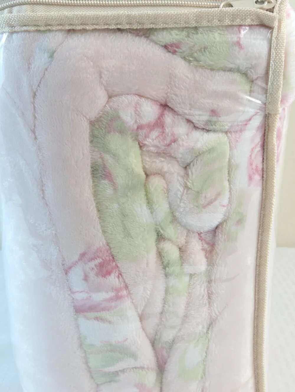 The Farmhouse Rachel Ashwell Ultra Plush QUEEN Sheet Set Pink Floral Rose